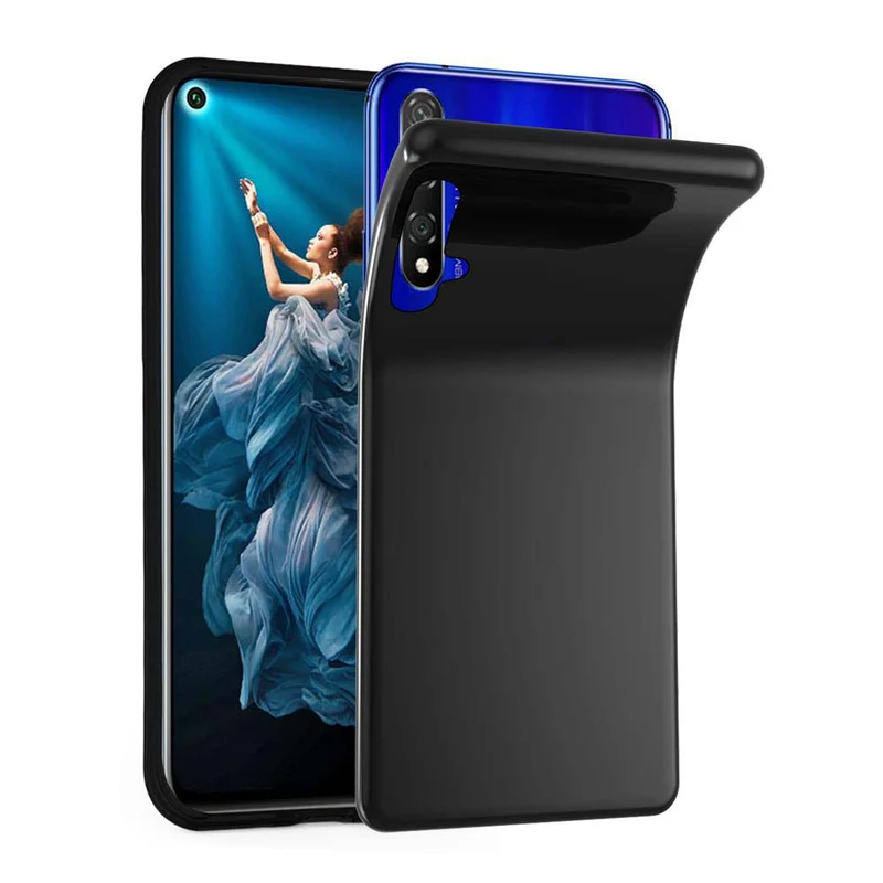 Cadorabo Hülle kompatibel mit Honor 20 / 20S / Huawei NOVA 5T Schutzhülle aus flexiblem TPU Silikon