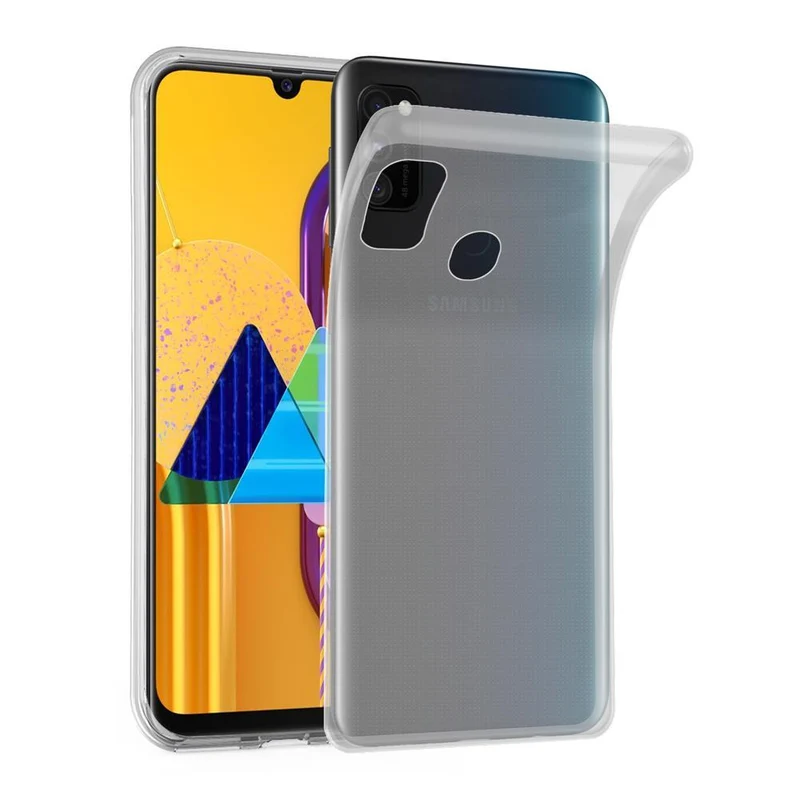 Cadorabo Hülle kompatibel mit Samsung Galaxy M21 / M30s Schutzhülle aus flexiblem TPU Silikon