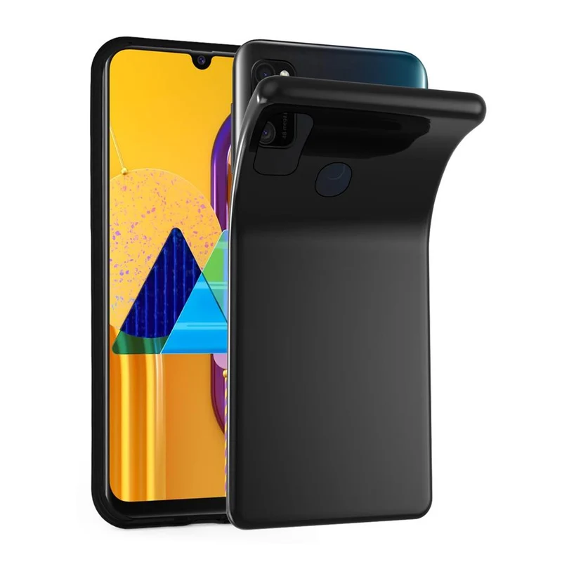 Cadorabo Hülle kompatibel mit Samsung Galaxy M21 / M30s Schutzhülle aus flexiblem TPU Silikon