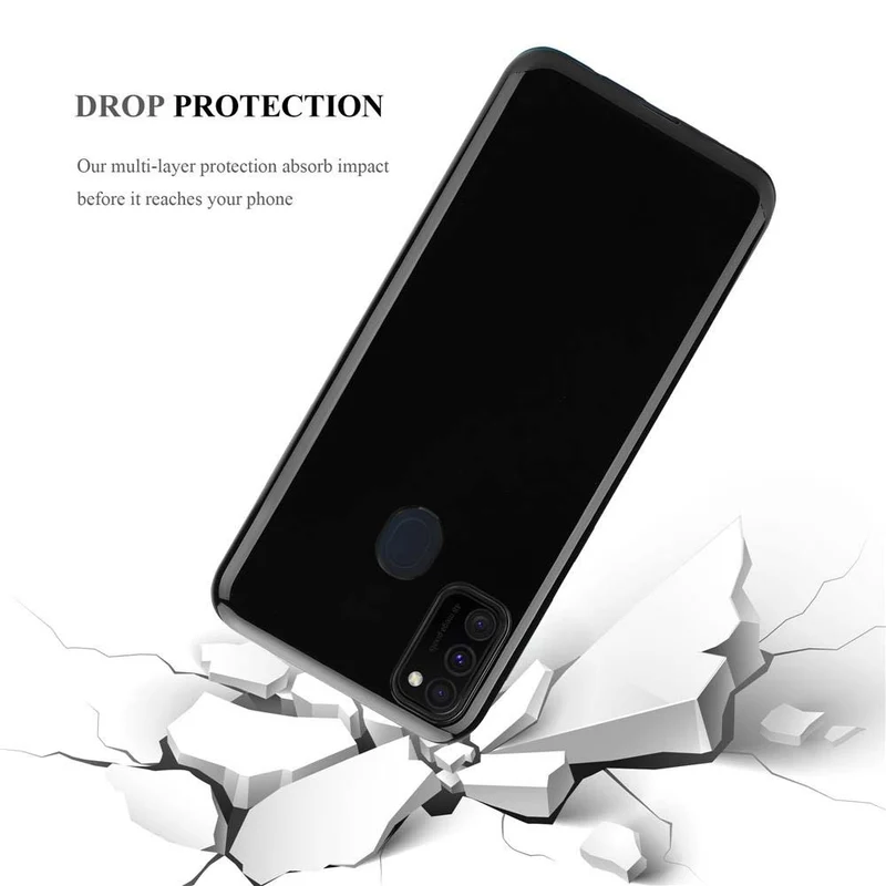 Cadorabo Hülle kompatibel mit Samsung Galaxy M21 / M30s Schutzhülle aus flexiblem TPU Silikon
