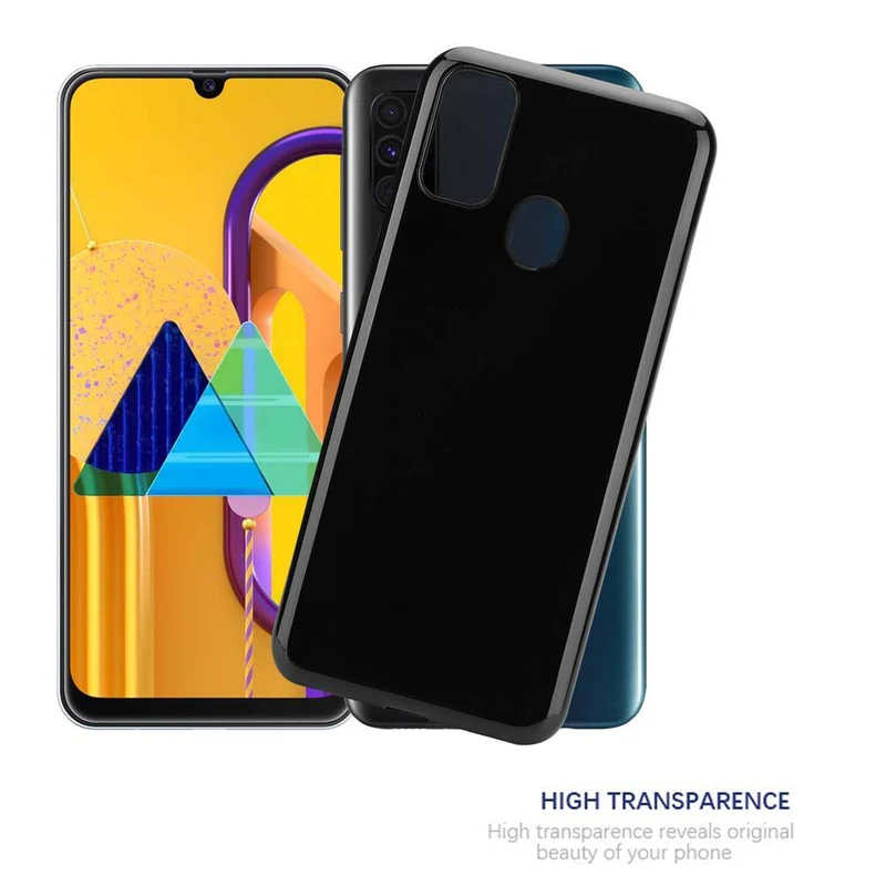 Cadorabo Hülle kompatibel mit Samsung Galaxy M21 / M30s Schutzhülle aus flexiblem TPU Silikon
