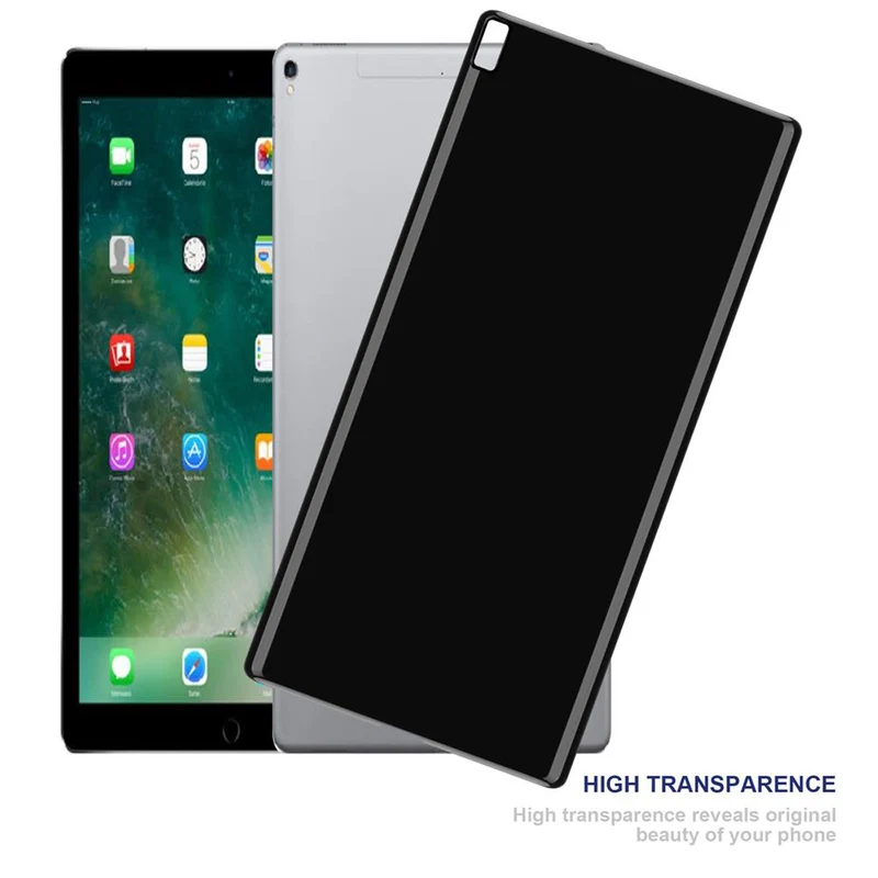Cadorabo Hülle kompatibel mit Apple iPad PRO 2018 (12.9 Zoll) Schutzhülle aus flexiblem TPU Silikon