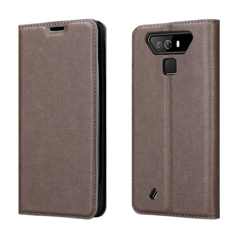 Cadorabo Hülle kompatibel mit Cubot QUEST LITE Schutzhülle mit Magnetverschluss, Standfunktion und Kartenfach