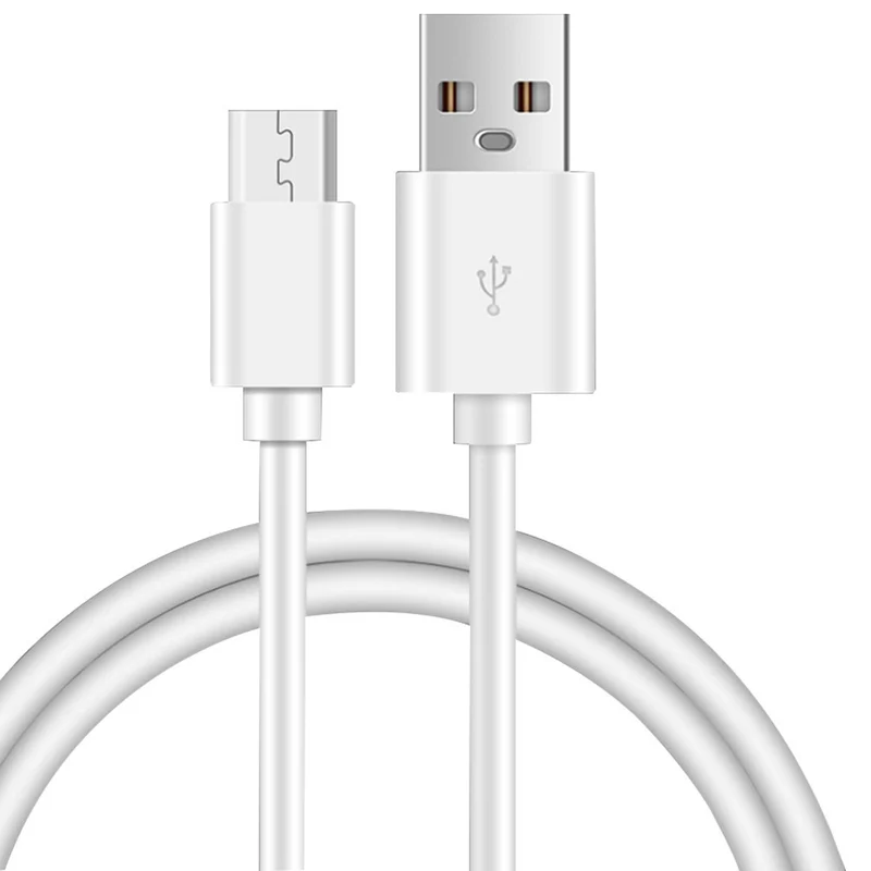 Cadorabo Micro USB Kabel 1 Meter Micro USB Kabel 2A kompatibel mit Geräten mit Micro USB Anschluss z.B. Smartphones, Tablets, Laptops und mehr - Ladegerät Ladekabel Adapter