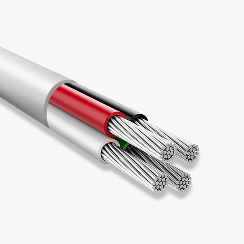 Cadorabo Micro USB Kabel 1 Meter Micro USB Kabel 2A kompatibel mit Geräten mit Micro USB Anschluss z.B. Smartphones, Tablets, Laptops und mehr - Ladegerät Ladekabel Adapter