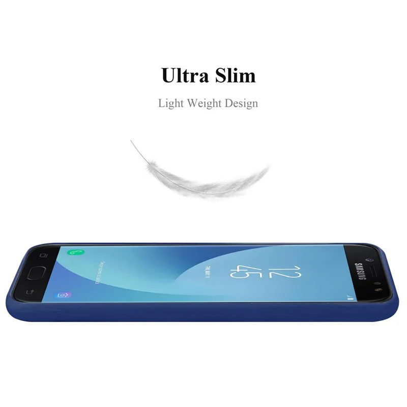 Cadorabo Hülle kompatibel mit Samsung Galaxy J5 2017 US Version Schutzhülle aus flexiblem TPU Silikon