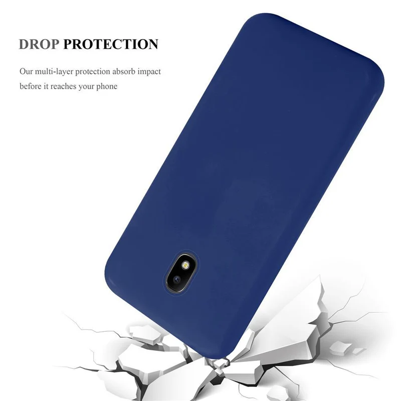 Cadorabo Hülle kompatibel mit Samsung Galaxy J5 2017 US Version Schutzhülle aus flexiblem TPU Silikon