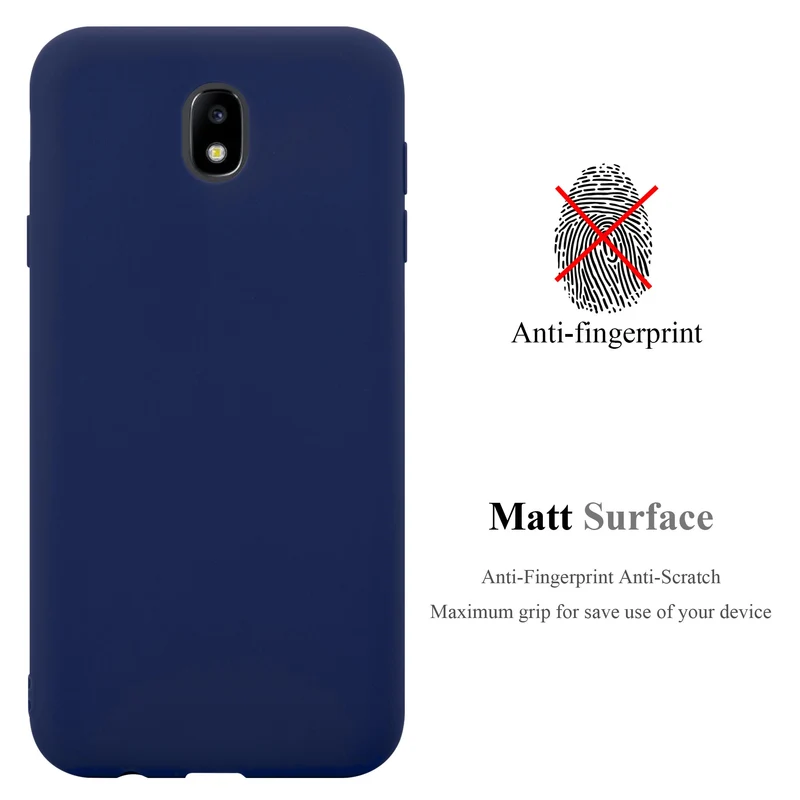 Cadorabo Hülle kompatibel mit Samsung Galaxy J3 2017 US Version Schutzhülle aus flexiblem TPU Silikon