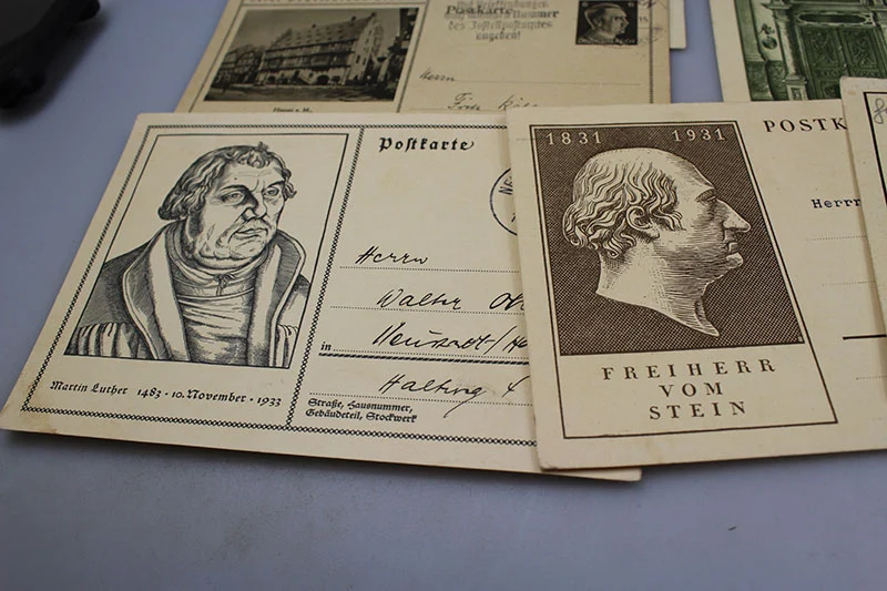 Nr. 11 Postkarten aus den 30er Jahren "Reisen"