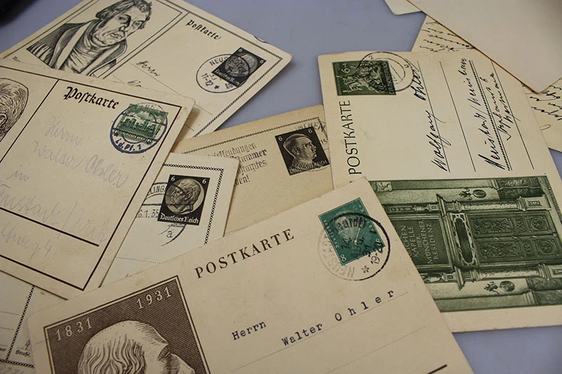Nr. 11 Postkarten aus den 30er Jahren "Reisen"