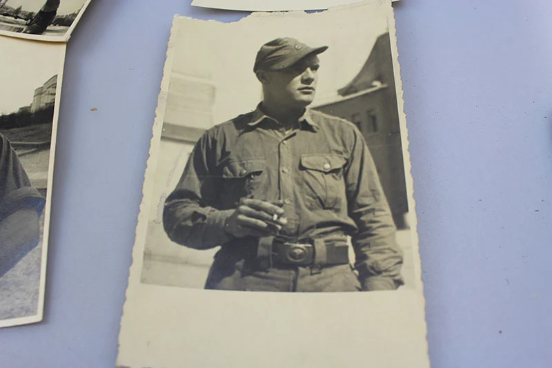 #18 Fotopostkarte, nur Soldat