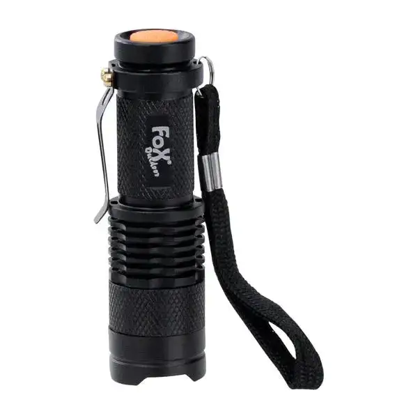 Stablampe Mini schwarz