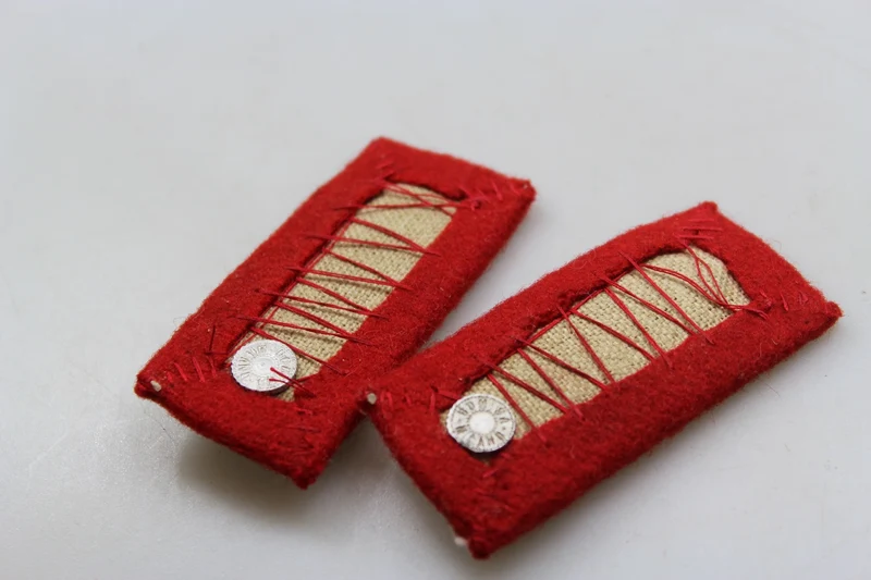 Paar Küstenartillerie-Abzeichen REI WW2