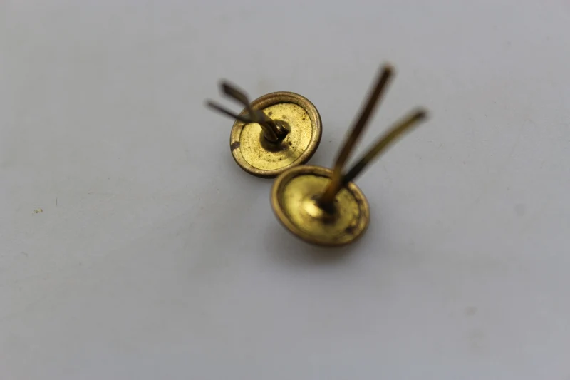 Paar M.34 Offizier REI Infanterie WW 2 Mützenknöpfe
