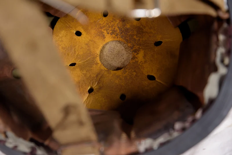 M.42/60 Fallschirmjägerhelm EI 60er/80er Jahre