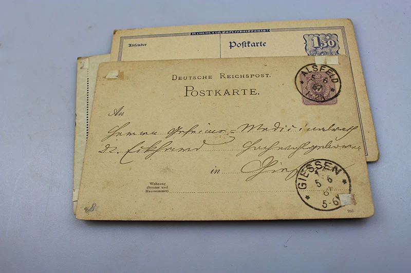 #6 Postkarten aus den frühen 900er Jahren