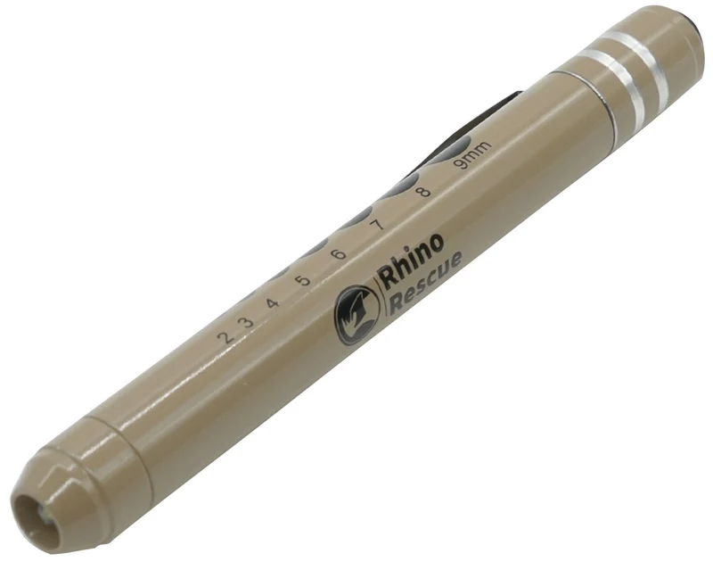 Rhino Rescue Reusable Led Penlight Diagnostikleuchte Coyote