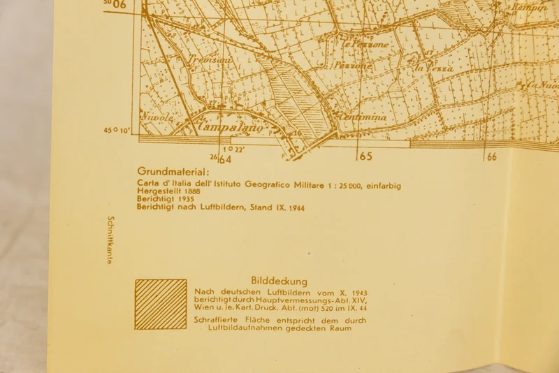 Deutsche Heereskarte von 1944
