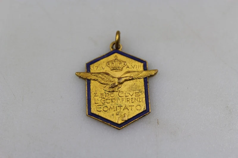 Aeroclub-Medaille "Luigi Gori" - Florenz. Jahr VIII