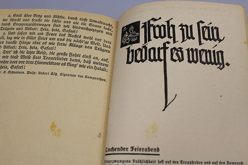 "Singend Wollen wir Marschieren" - RAD-Handbuch