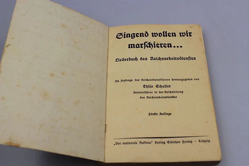 "Singend Wollen wir Marschieren" - RAD-Handbuch