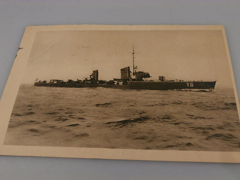 Postkarte Torpedoboot "Tiger"