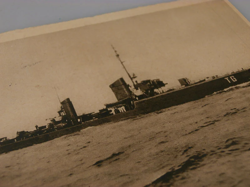 Postkarte Torpedoboot "Tiger"