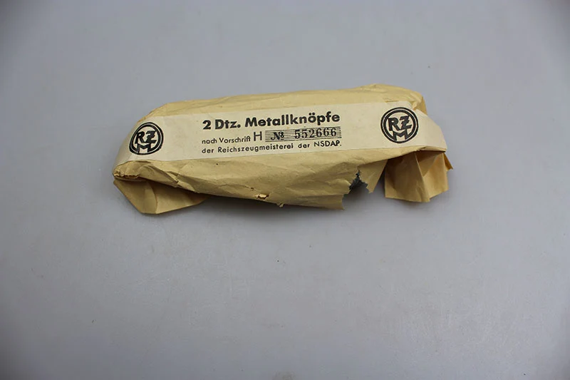 2 Dtz. Metallknopf RZM