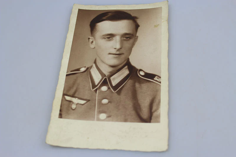 Studiofotopaar der Wehrmacht