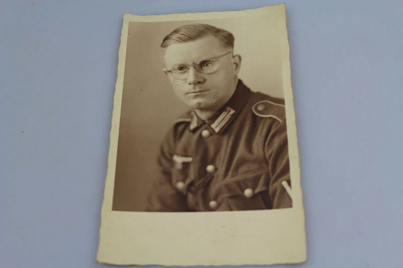 Studiofotopaar der Wehrmacht