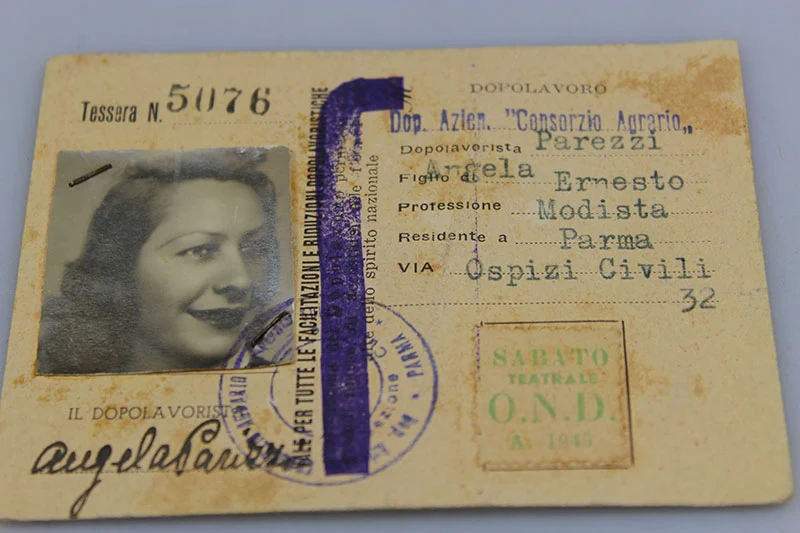 Seltene OND/RSI 1945 Karte