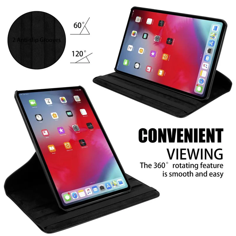 Cadorabo Tablet Hülle kompatibel mit Apple iPad PRO 11 2018 (11 Zoll) Schutzhülle mit Auto Wake Up, mit Standfunktion und Gummiband Verschluss