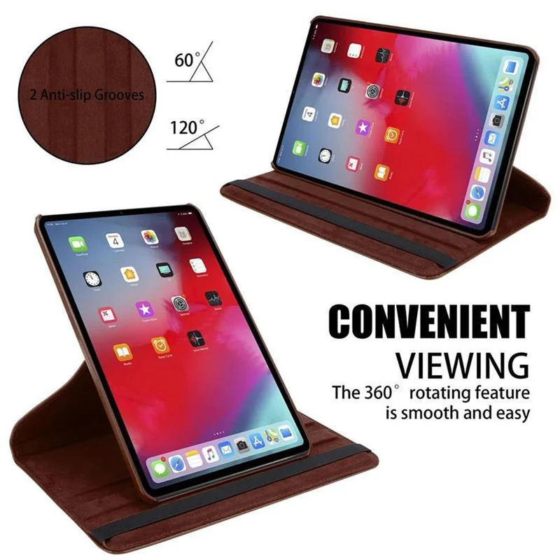 Cadorabo Tablet Hülle kompatibel mit Apple iPad PRO 11 2018 (11 Zoll) Schutzhülle mit Auto Wake Up, mit Standfunktion und Gummiband Verschluss