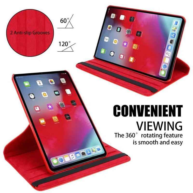 Cadorabo Tablet Hülle kompatibel mit Apple iPad PRO 11 2018 (11 Zoll) Schutzhülle mit Auto Wake Up, mit Standfunktion und Gummiband Verschluss