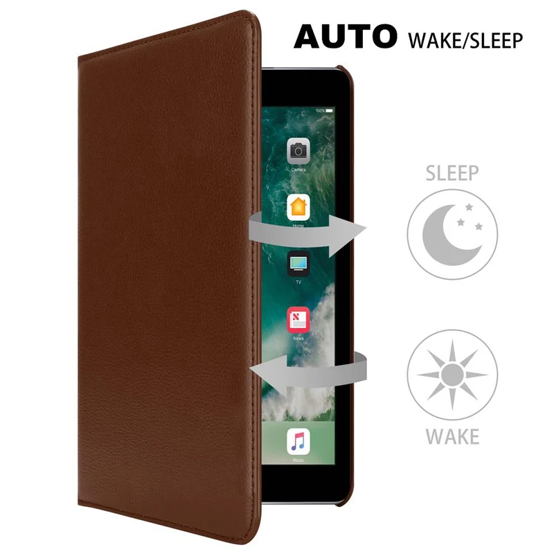 Cadorabo Tablet Hülle kompatibel mit Apple iPad PRO (9.7 Zoll) Schutzhülle mit Auto Wake Up, mit Standfunktion und Gummiband Verschluss