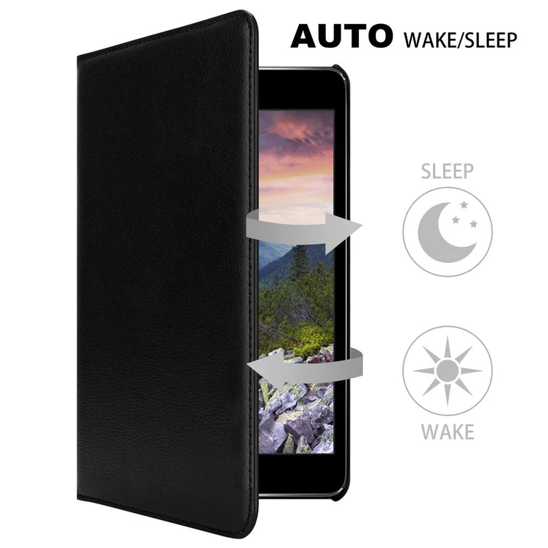 Cadorabo Tablet Hülle kompatibel mit Apple iPad MINI / MINI 2 / MINI 3 Schutzhülle mit Auto Wake Up, mit Standfunktion und Gummiband Verschluss