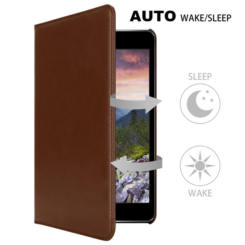 Cadorabo Tablet Hülle kompatibel mit Apple iPad MINI / MINI 2 / MINI 3 Schutzhülle mit Auto Wake Up, mit Standfunktion und Gummiband Verschluss