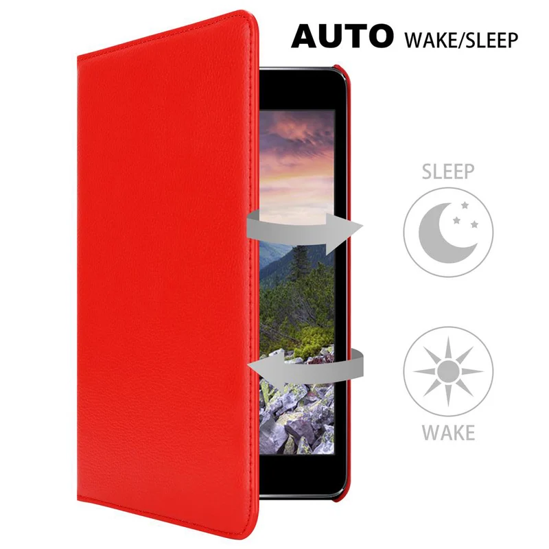 Cadorabo Tablet Hülle kompatibel mit Apple iPad MINI / MINI 2 / MINI 3 Schutzhülle mit Auto Wake Up, mit Standfunktion und Gummiband Verschluss