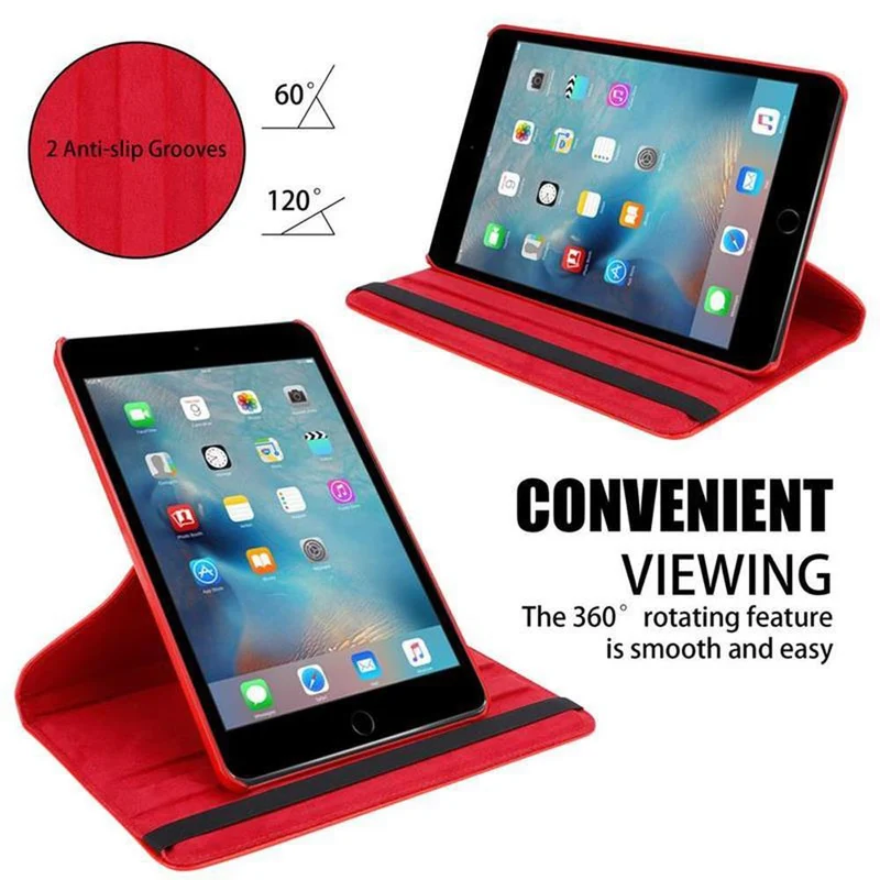 Cadorabo Tablet Hülle kompatibel mit Apple iPad 2 / 3 / 4 Schutzhülle mit Auto Wake Up, mit Standfunktion und Gummiband Verschluss