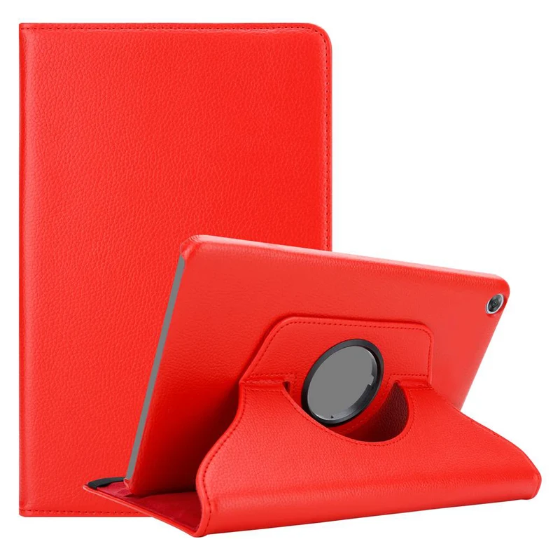 Cadorabo Tablet Hülle kompatibel mit Huawei MediaPad M5 / M5 PRO (10.8 Zoll) Schutzhülle OHNE Auto Wake Up, mit Standfunktion und Gummiband Verschluss