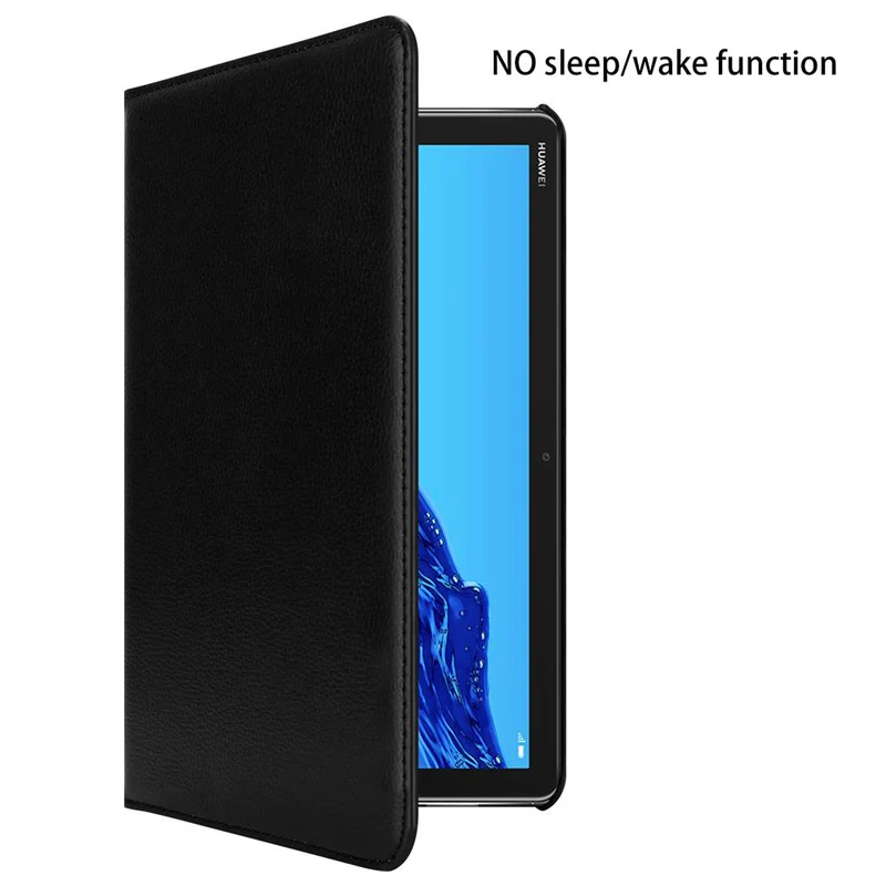 Cadorabo Tablet Hülle kompatibel mit Huawei MediaPad M5 LITE 10 (10.1 Zoll) Schutzhülle OHNE Auto Wake Up, mit Standfunktion und Gummiband Verschluss