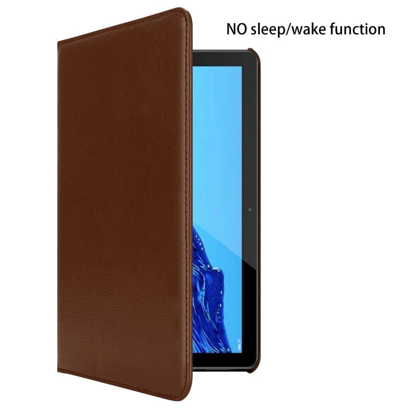 Cadorabo Tablet Hülle kompatibel mit Huawei MediaPad T5 10 (10.1 Zoll) Schutzhülle OHNE Auto Wake Up, mit Standfunktion und Gummiband Verschluss