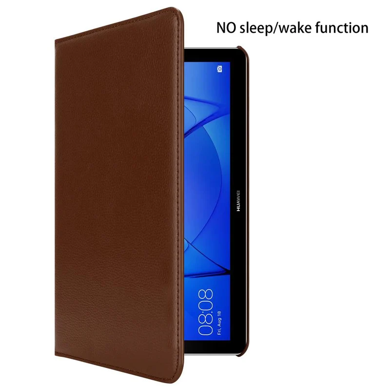 Cadorabo Tablet Hülle kompatibel mit Huawei MediaPad T3 10 (9.6 Zoll) Schutzhülle OHNE Auto Wake Up, mit Standfunktion und Gummiband Verschluss