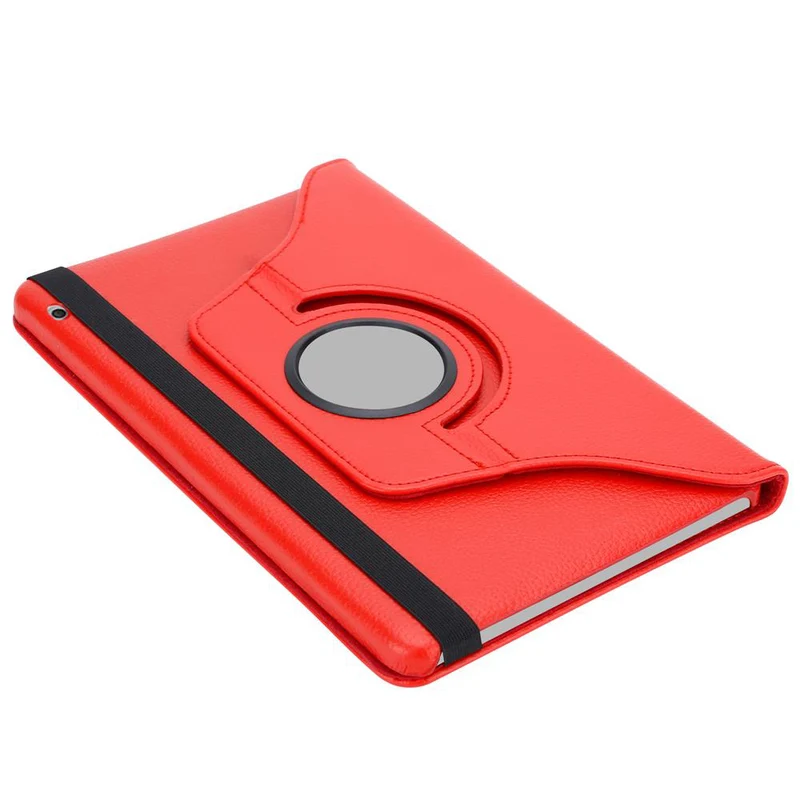 Cadorabo Tablet Hülle kompatibel mit Huawei MediaPad T3 10 (9.6 Zoll) Schutzhülle OHNE Auto Wake Up, mit Standfunktion und Gummiband Verschluss