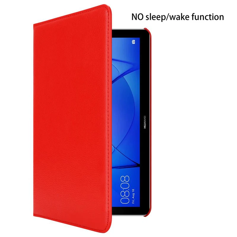 Cadorabo Tablet Hülle kompatibel mit Huawei MediaPad T3 10 (9.6 Zoll) Schutzhülle OHNE Auto Wake Up, mit Standfunktion und Gummiband Verschluss
