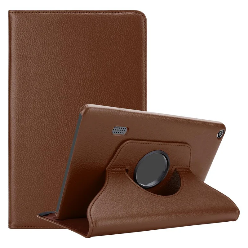 Cadorabo Tablet Hülle kompatibel mit Huawei MediaPad T3 7 (7.0 Zoll) Schutzhülle OHNE Auto Wake Up, mit Standfunktion und Gummiband Verschluss