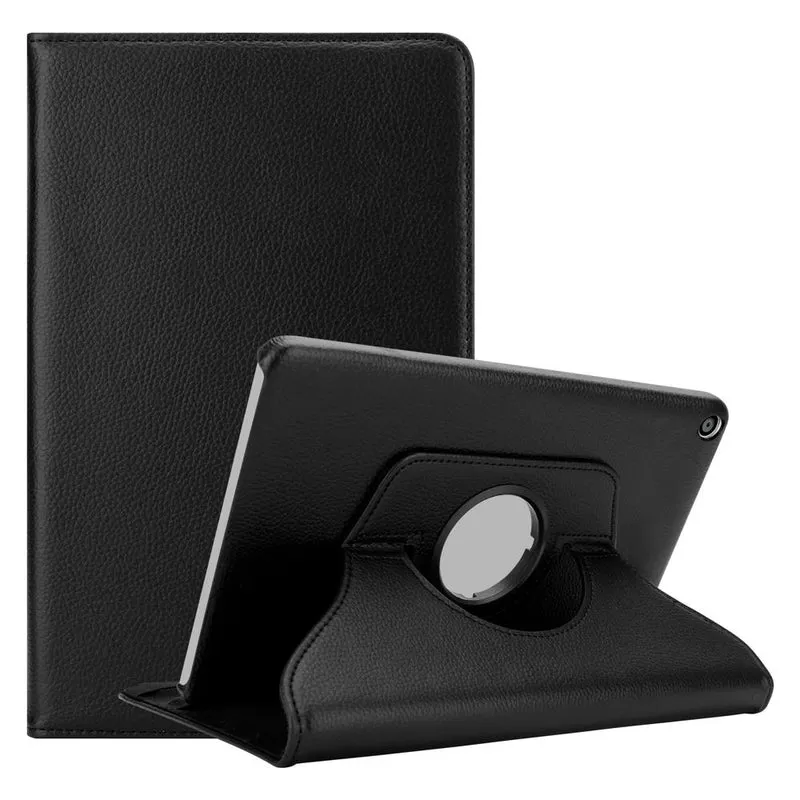 Cadorabo Tablet Hülle kompatibel mit Huawei MediaPad T3 8 (8.0 Zoll) Schutzhülle OHNE Auto Wake Up, mit Standfunktion und Gummiband Verschluss
