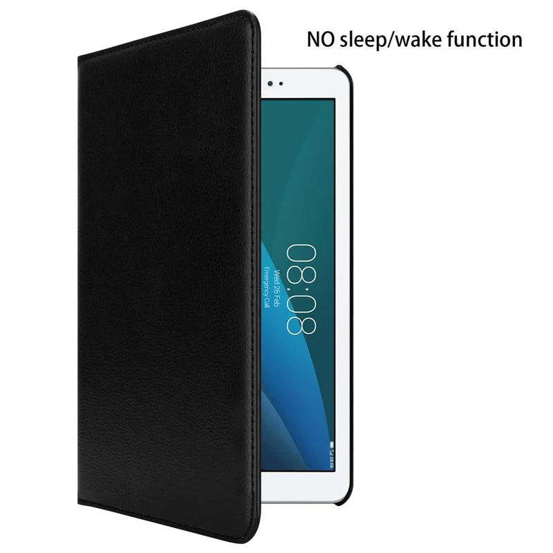Cadorabo Tablet Hülle kompatibel mit Huawei MediaPad T1 10 (10.0 Zoll) Schutzhülle OHNE Auto Wake Up, mit Standfunktion und Gummiband Verschluss
