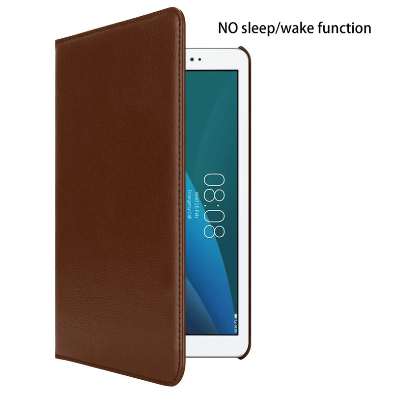 Cadorabo Tablet Hülle kompatibel mit Huawei MediaPad T1 10 (10.0 Zoll) Schutzhülle OHNE Auto Wake Up, mit Standfunktion und Gummiband Verschluss
