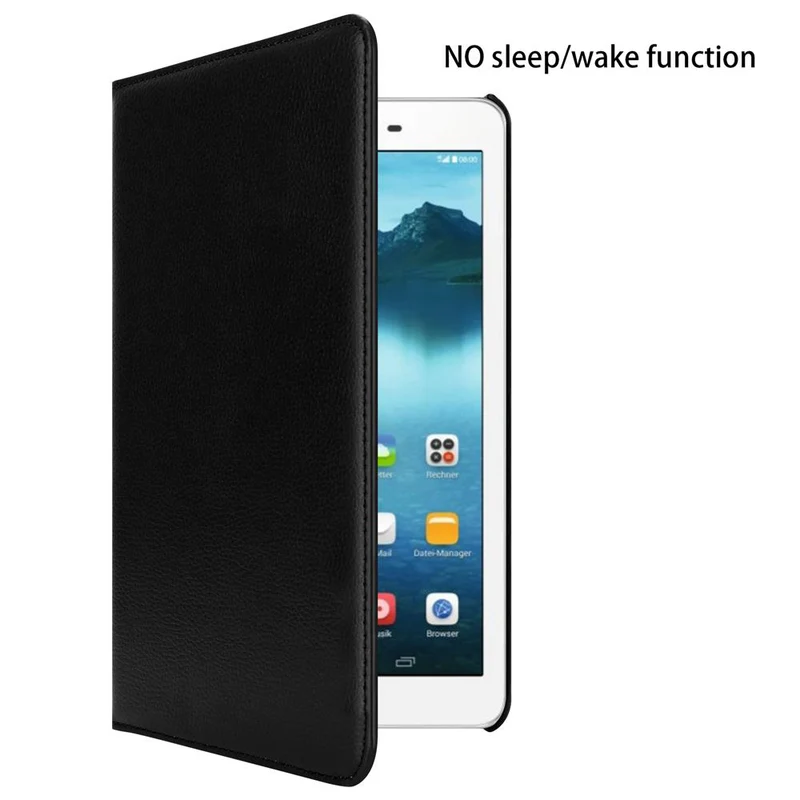 Cadorabo Tablet Hülle kompatibel mit Huawei MediaPad T1 8 (8.0 Zoll) Schutzhülle OHNE Auto Wake Up, mit Standfunktion und Gummiband Verschluss